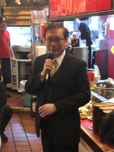 台北駐日経済文化代表處僑務部 謝延淙部長就任歓迎会 日本中華聯合總會